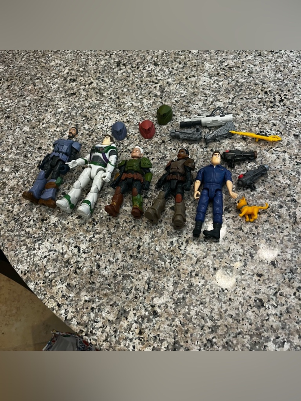 Disney Pixar buzz lightyear movie action figures lot